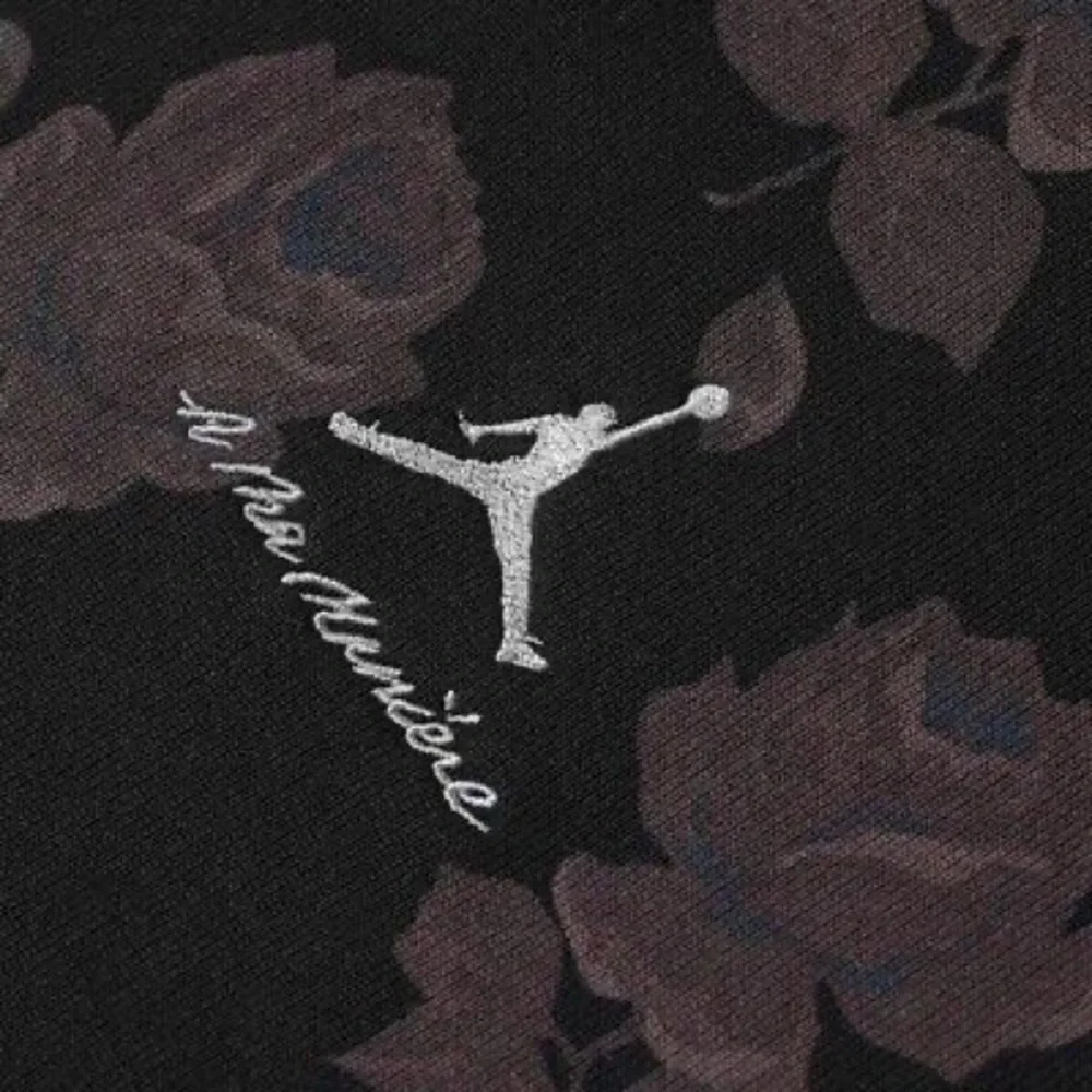 Jordan x A Ma Maniere AJ2 Hoodie Black Floral